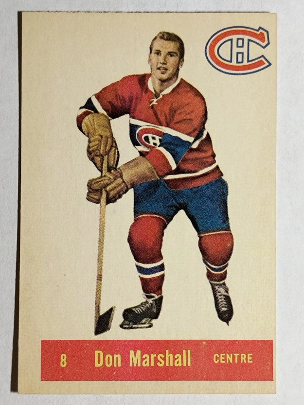 1957-58 Parkhurst #M8 Don Marshall (EX)