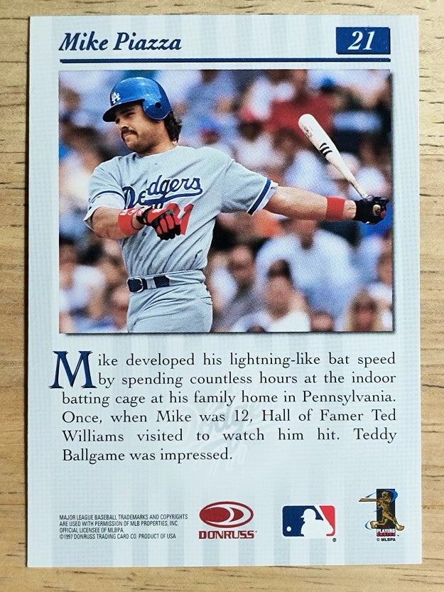1997 Studio #21 Mike Piazza
