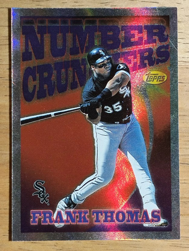 1997 Topps Season's Best #SB2 Frank Thomas