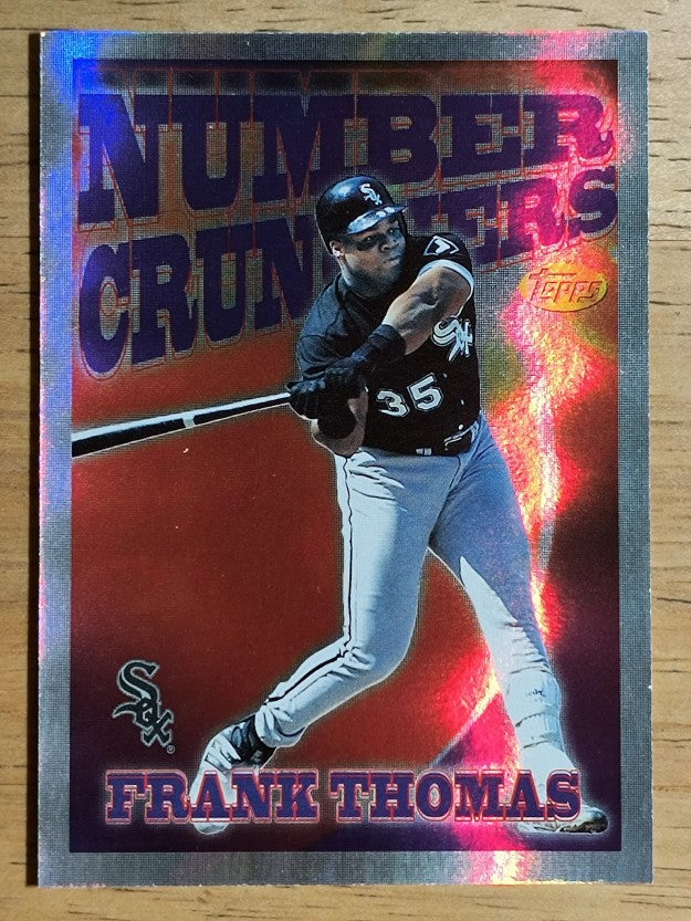 1997 Topps Season's Best #SB2 Frank Thomas