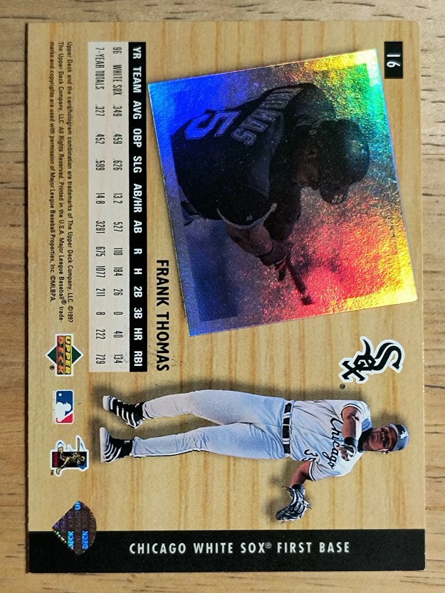 1997 UD3 #16 Frank Thomas