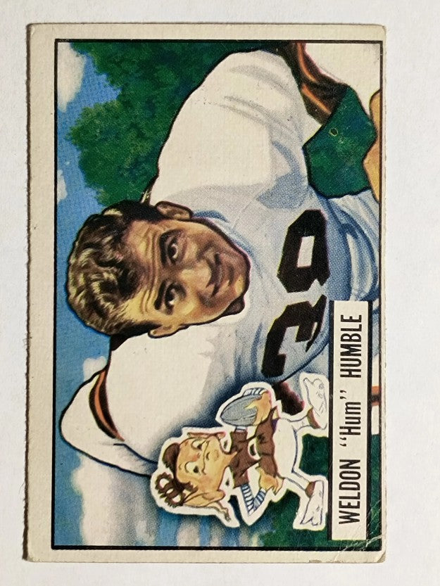 1951 Bowman #1 Weldon Humble RC (VG)