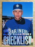 1997 Ultra Checklists #B4 Alex Rodriguez