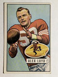 1951 Bowman #31 Alex Loyd RC (VGEX)