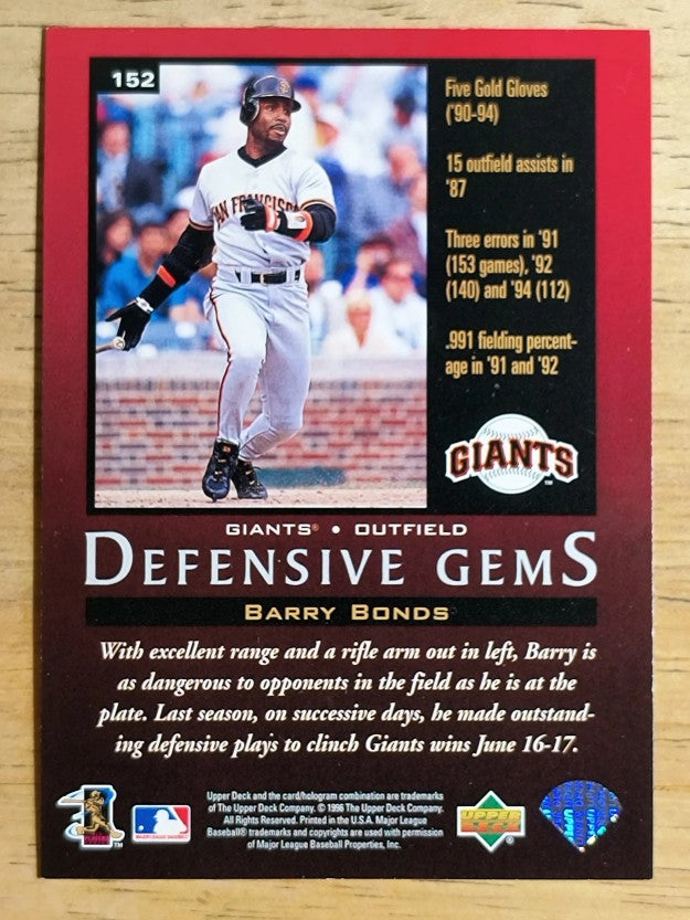 1997 Upper Deck #152 Barry Bonds DG