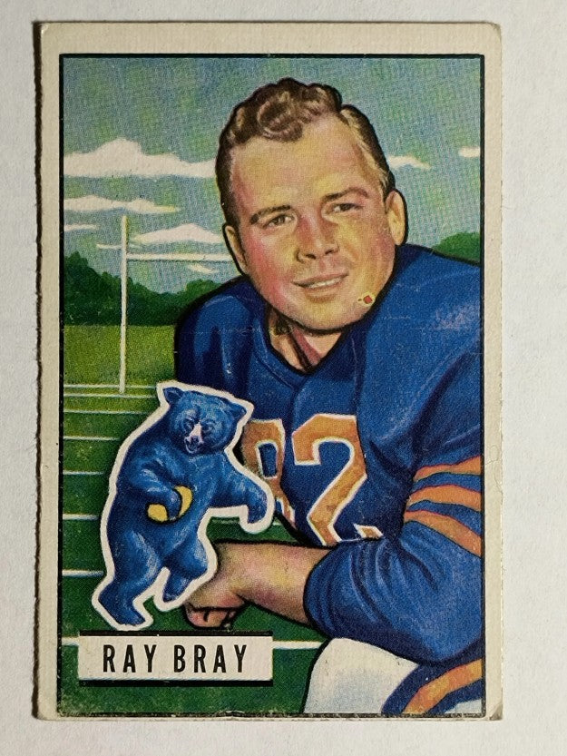 1951 Bowman #50 Ray Bray RC (VGEX)