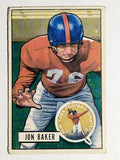 1951 Bowman #57 Jon Baker RC (VGEX)