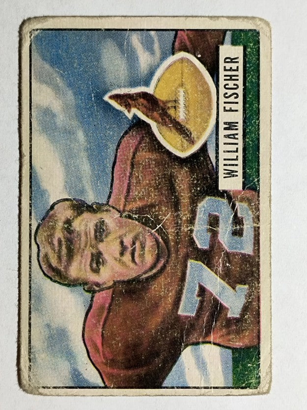 1951 Bowman #65 Bill Fischer (GOOD)