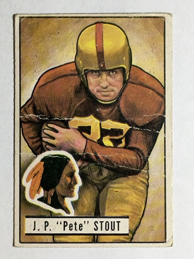 1951 Bowman #70 Pete Stout RC (GOOD)