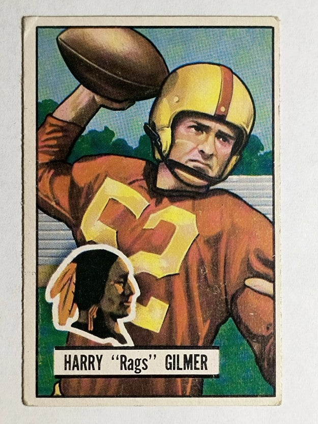 1951 Bowman #72 Harry Gilmer (EX)