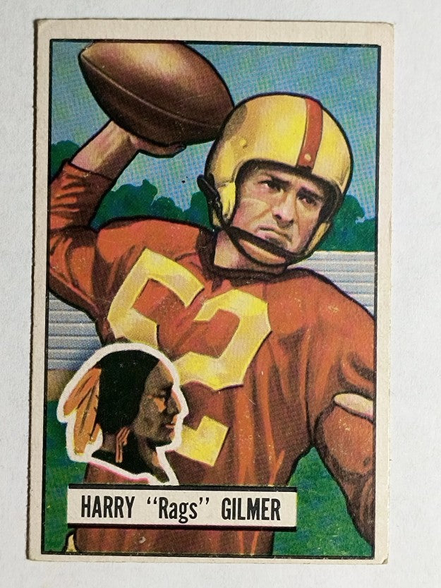1951 Bowman #72 Harry Gilmer (VGEX)