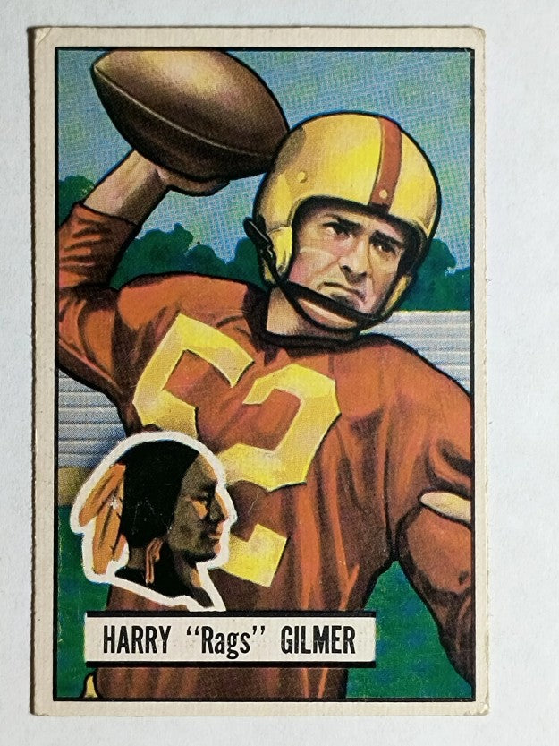 1951 Bowman #72 Harry Gilmer (VGEX)