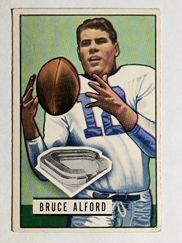 1951 Bowman #79 Bruce Alford RC (EX)