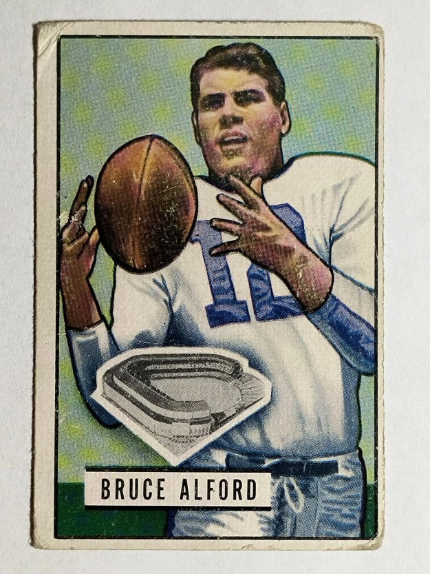 1951 Bowman #79 Bruce Alford RC (VG)