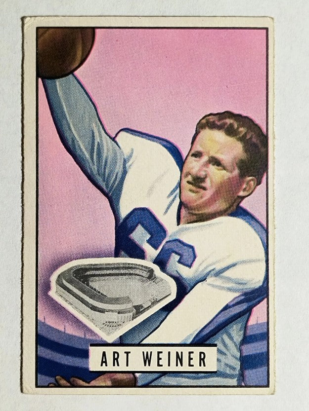 1951 Bowman #80 Art Weiner (EX)