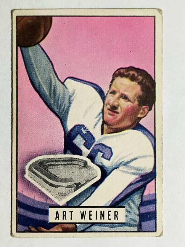 1951 Bowman #80 Art Weiner (VGEX)