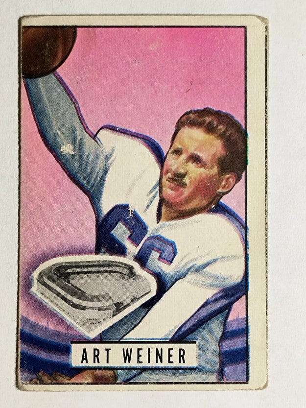 1951 Bowman #80 Art Weiner (VG)