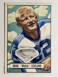 1951 Bowman #81 Brad Ecklund RC (VGEX)