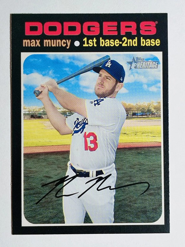 2020 Topps Heritage #167 Max Muncy