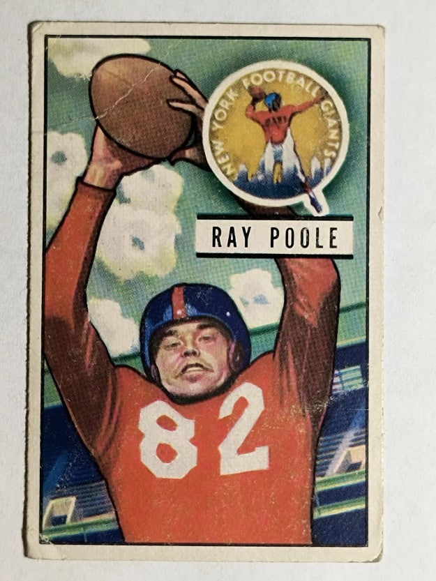 1951 Bowman #93 Ray Poole (VG)