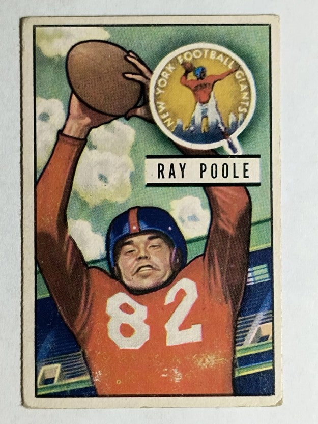 1951 Bowman #93 Ray Poole (VGEX)