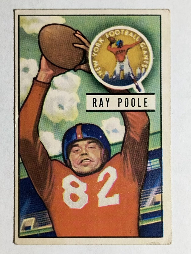 1951 Bowman #93 Ray Poole (EX)