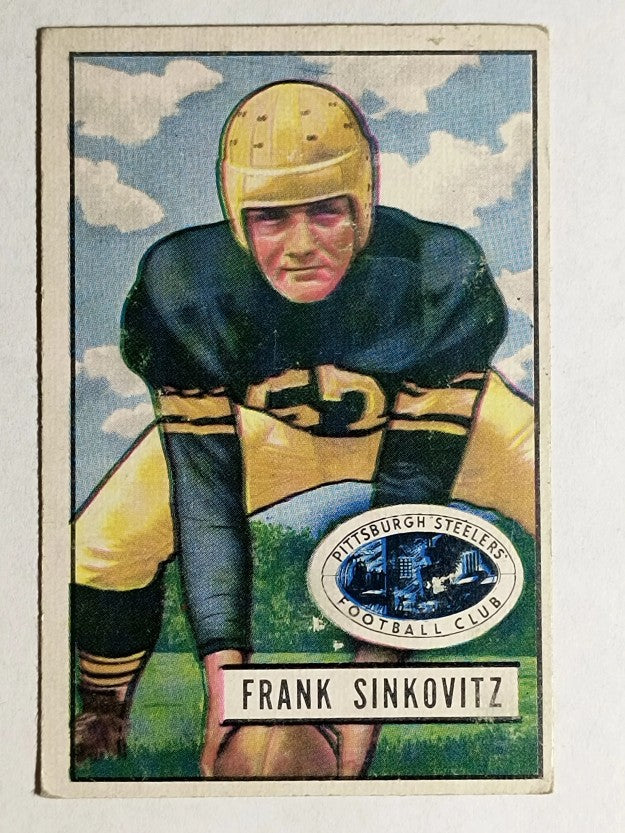 1951 Bowman #95 Frank Sinkovitz (VGEX)