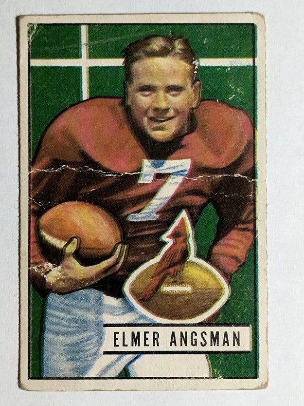 1951 Bowman #97 Elmer Bud Angsman (GOOD)