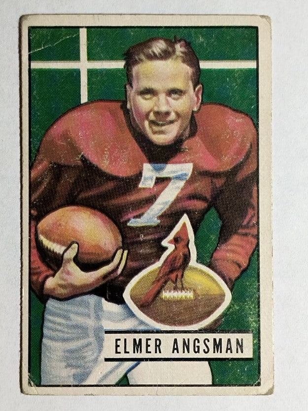 1951 Bowman #97 Elmer Bud Angsman (VG)