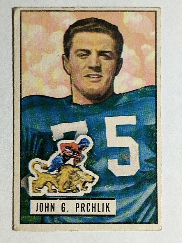 1951 Bowman #100 John Prchlik RC (VG)