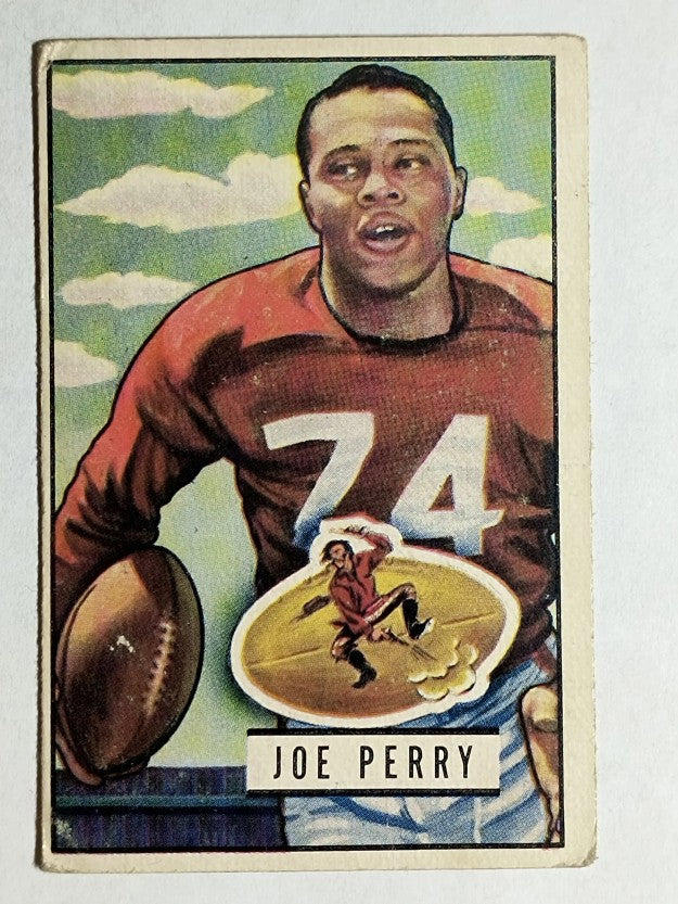 1951 Bowman #105 Joe Perry (VGEX)