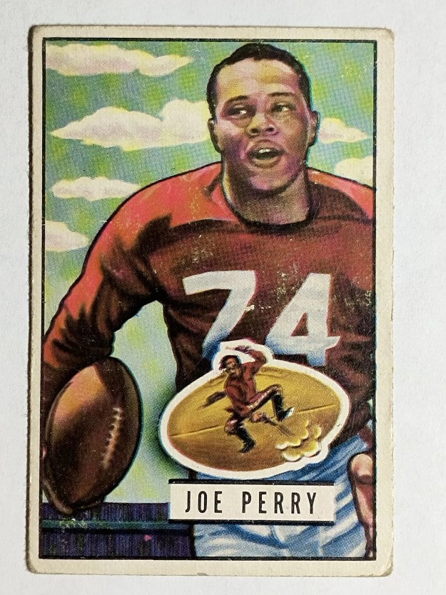 1951 Bowman #105 Joe Perry (VGEX)