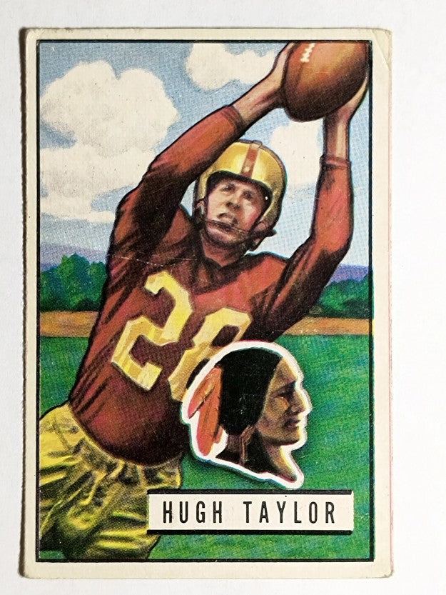1951 Bowman #108 Hugh Taylor (VGEX)