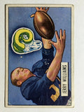 1951 Bowman #114 Jerry Williams RC (VG)