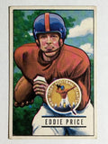 1951 Bowman #127 Eddie Price (VGEX)