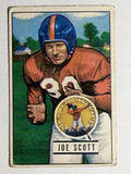 1951 Bowman #128 Joe Scott (VG)