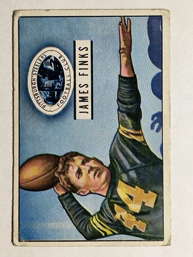 1951 Bowman #130 Jim Finks (VGEX)
