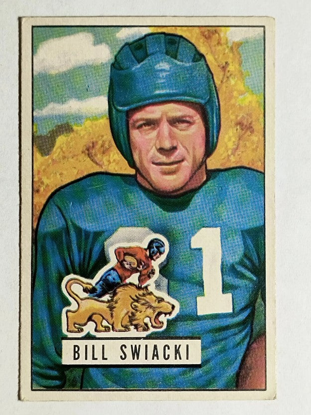 1951 Bowman #132 Bill Swiacki (VG)