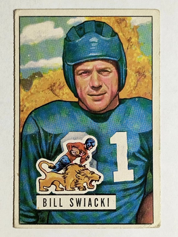 1951 Bowman #132 Bill Swiacki (VG)