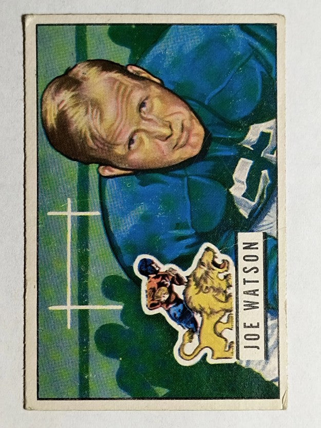 1951 Bowman #133 Joe Watson (VGEX)