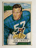 1951 Bowman #135 Jack Lininger RC (VG)