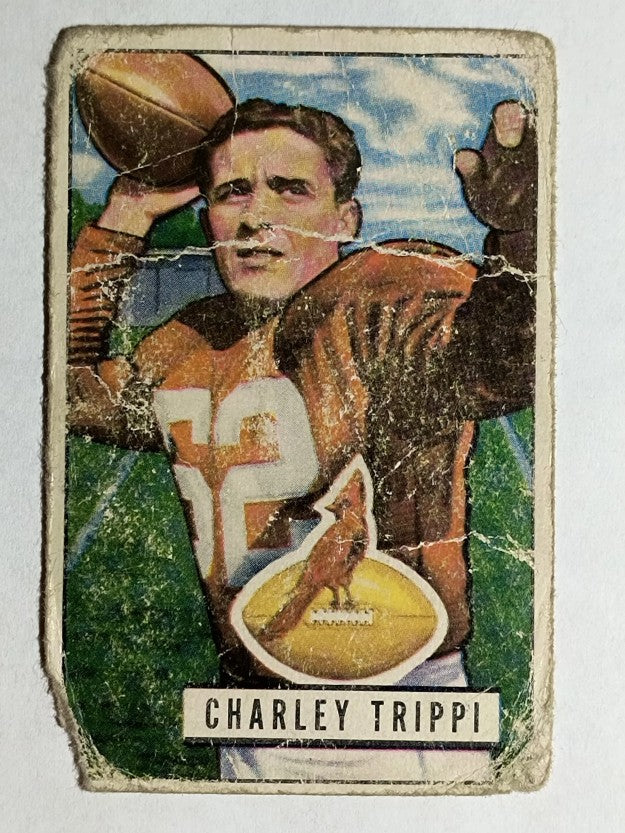 1951 Bowman #137 Charley Trippi (POOR)