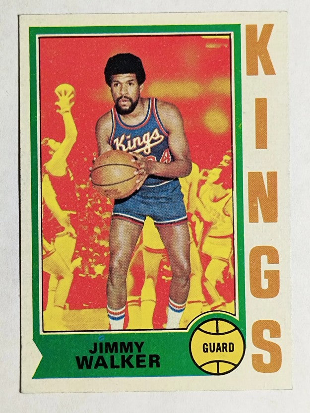 1974-75 Topps #45 Jimmy Walker (EX)