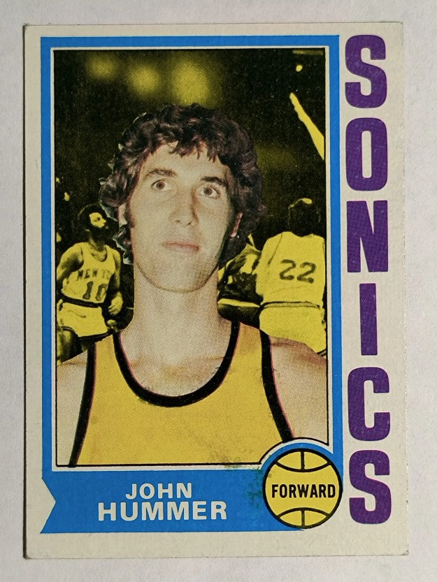 1974-75 Topps #52 John Hummer (EX)