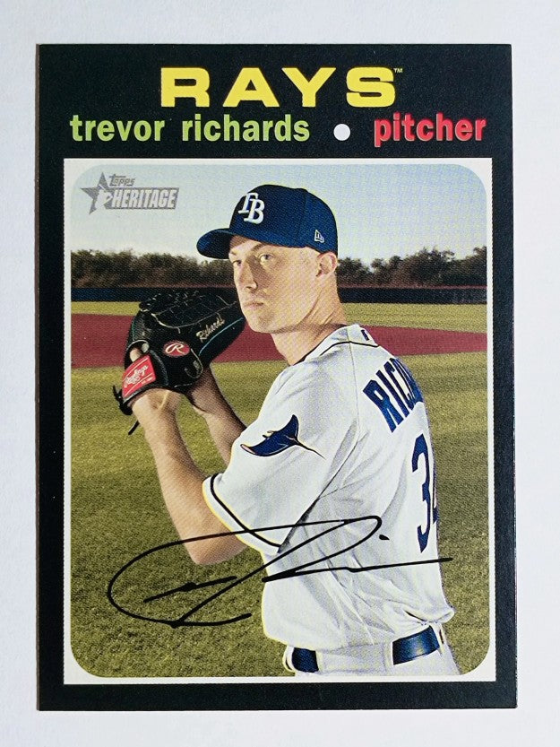 2020 Topps Heritage #173 Trevor Richards