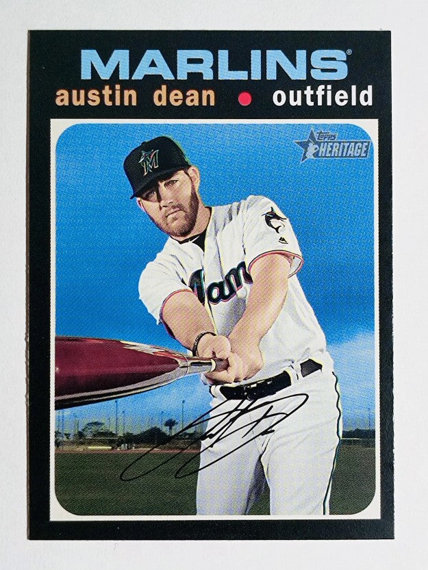 2020 Topps Heritage #179 Austin Dean
