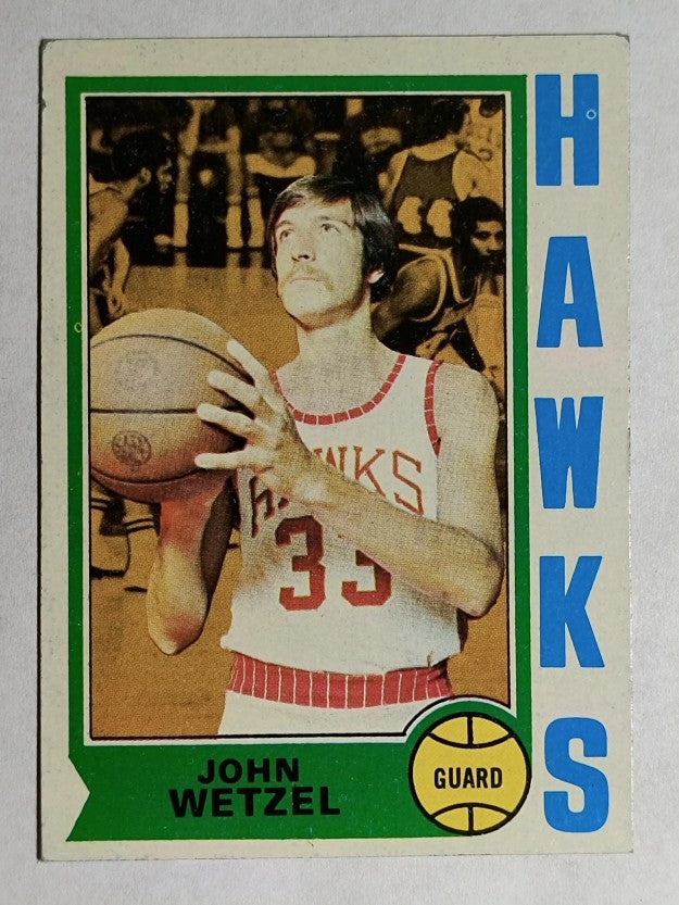 1974-75 Topps #77 John Wetzel (EXMT)