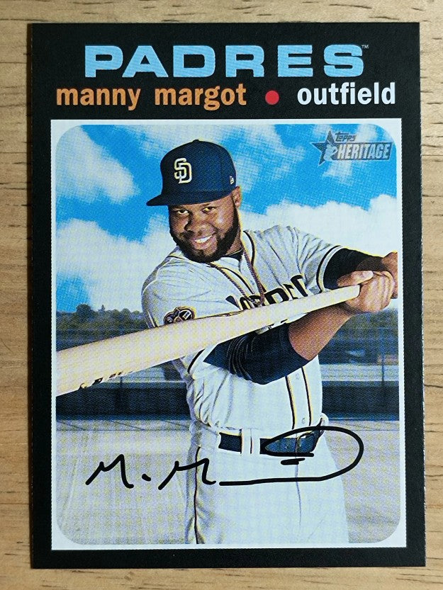 2020 Topps Heritage #184 Manny Margot