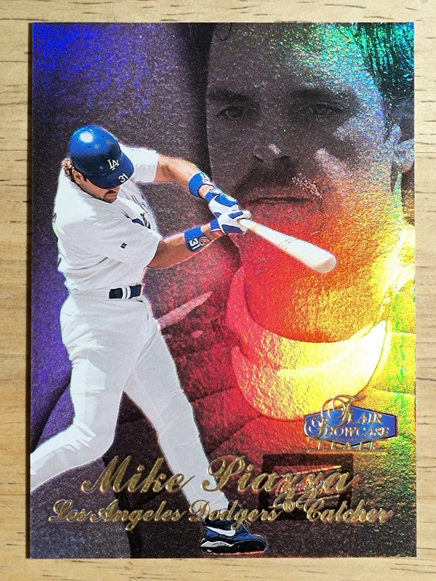 1998 Flair Showcase Row 3 #17 Mike Piazza