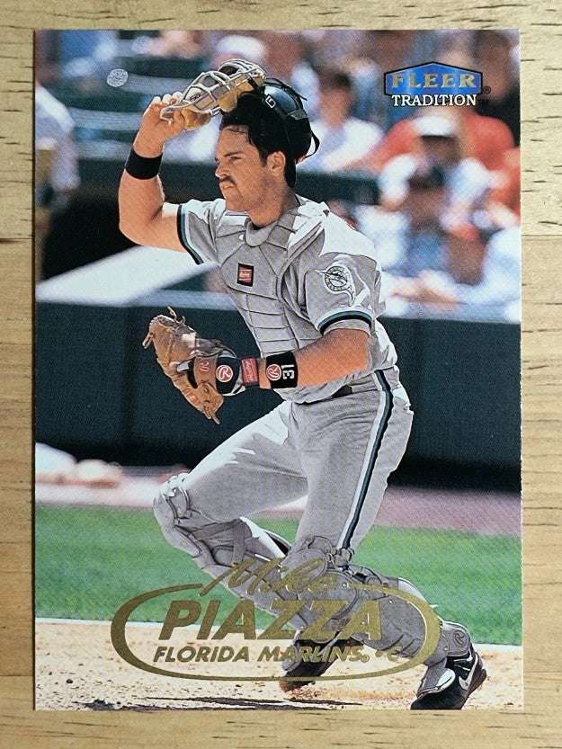 1998 Fleer Tradition #391 Mike Piazza